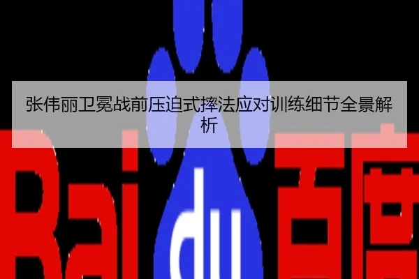 张伟丽卫冕战前压迫式摔法应对训练细节全景解析